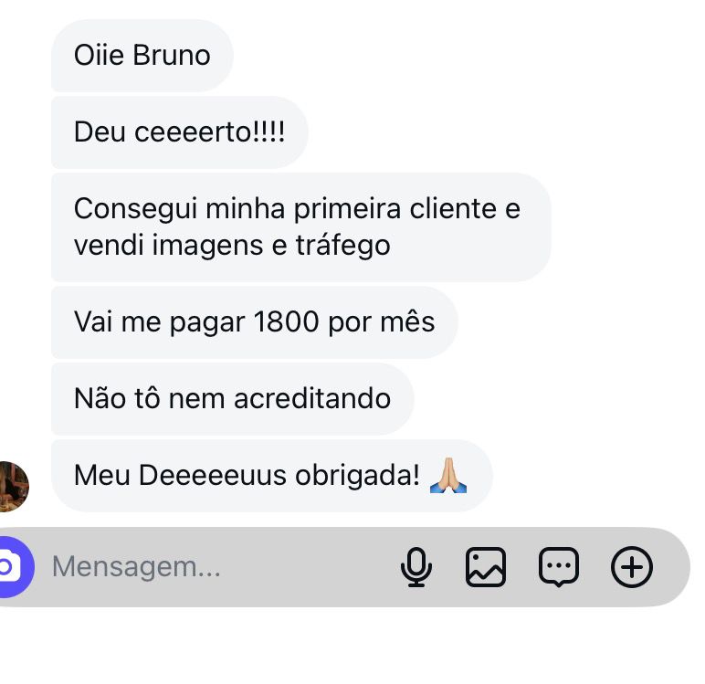 Depoimento de aluno